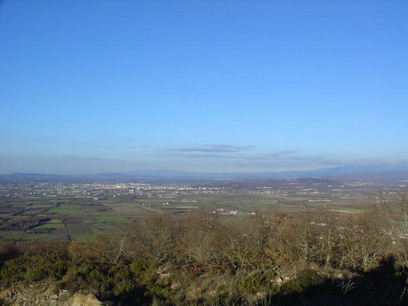 la limia, panoramica dende o monte de parada de riveira